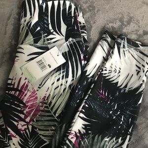 Black Sea Foam Overlay Palm Print